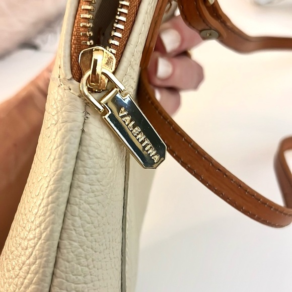 Valentina,Leather Supple Crossbody Bag, Excellent Condition, Size Small - Picture 5 of 8
